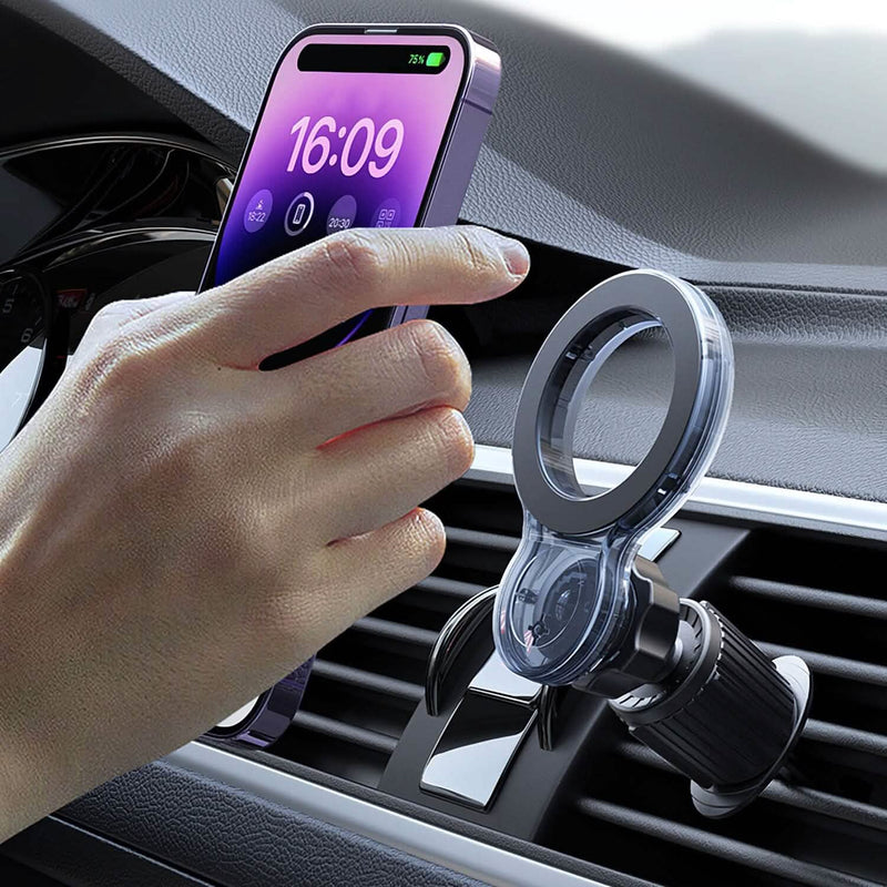 Car Mount Magnetic Phone Holder For Car 360° Rotation Automotive - DailySale