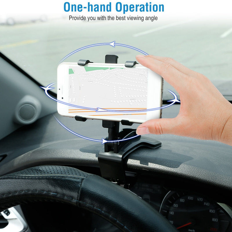 Car Non-slip 360°Rotation Dashboard Phone Holder Automotive - DailySale