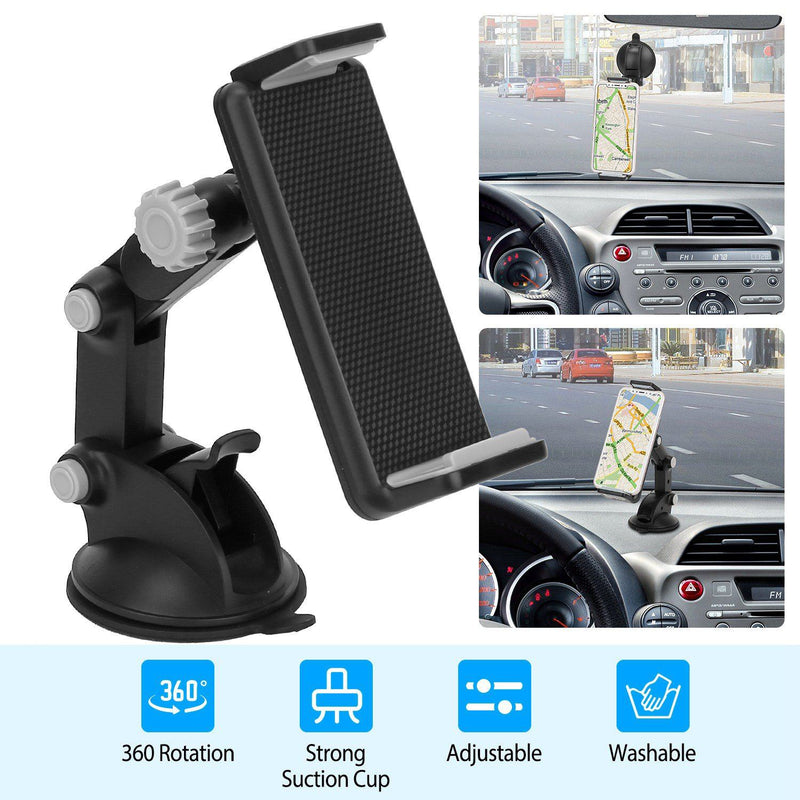 Car Phone Holder Mount Dashboard Tablet Stand Holder Mobile Accessories - DailySale
