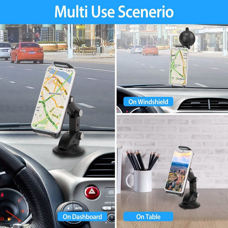 Car Phone Holder Mount Dashboard Tablet Stand Holder Mobile Accessories - DailySale