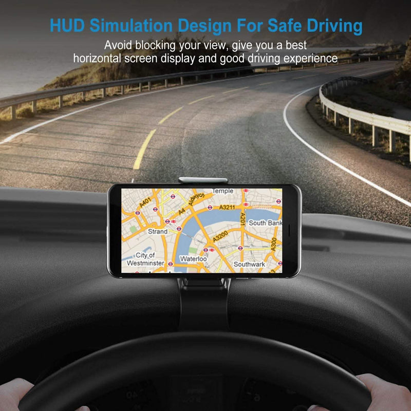 Car Phone Mount Non-Slip Dashboard Phone Holder Automotive - DailySale