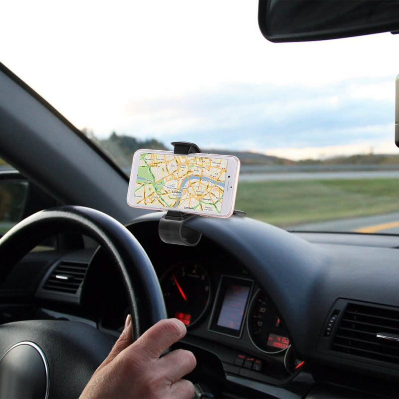 Car Phone Mount Non-Slip Dashboard Phone Holder Automotive - DailySale