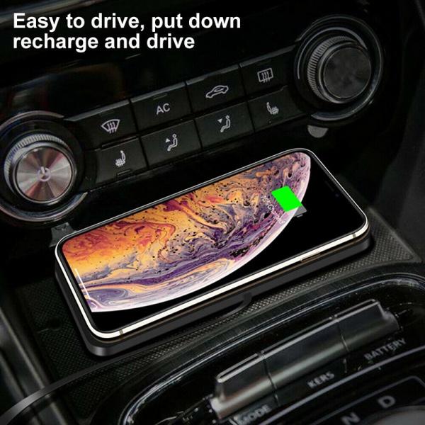 Car QI Wireless Phone Charger Non Slip Pad Mat Fast Charging Automotive - DailySale