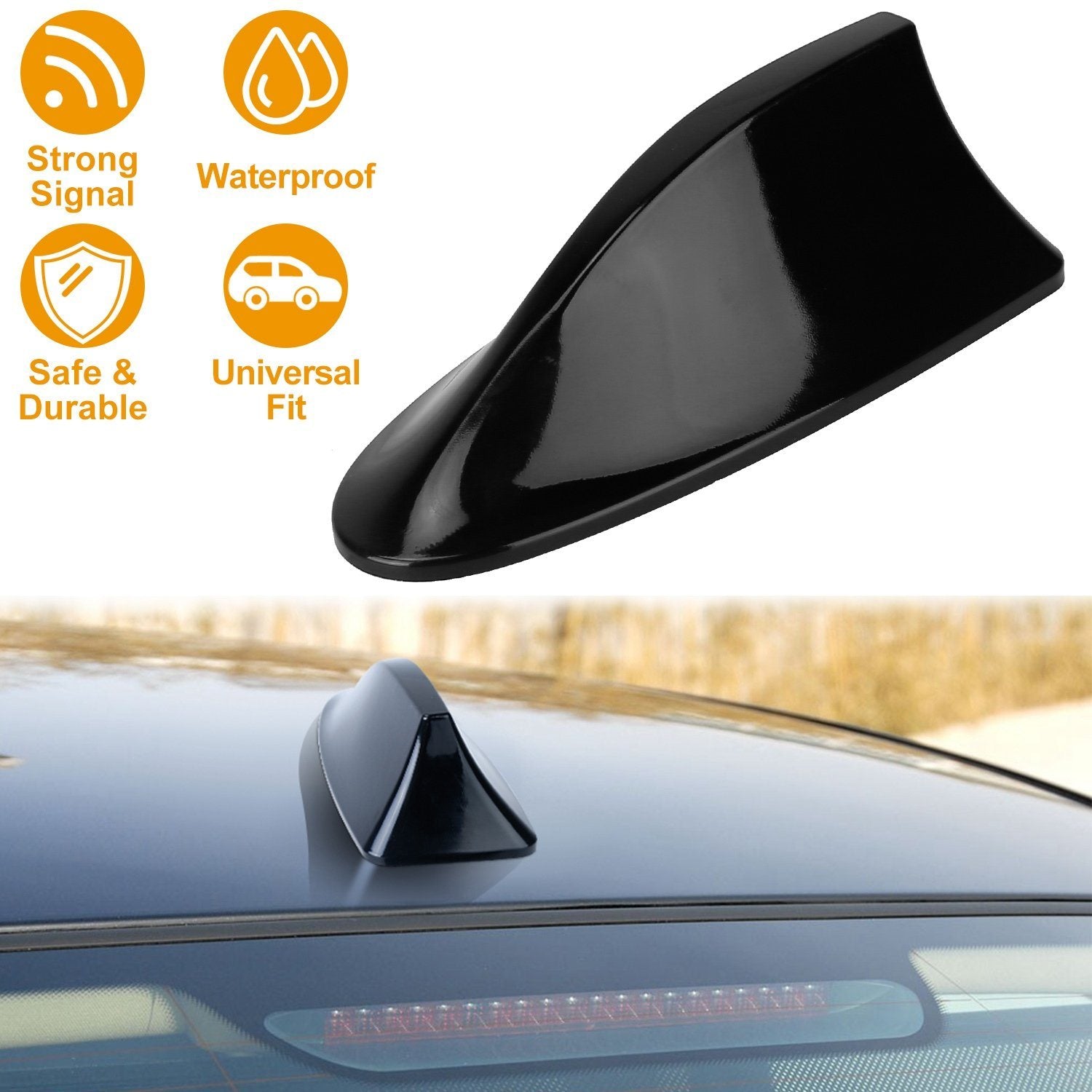 Car Shark Pin Antenna Cover Automotive - DailySale