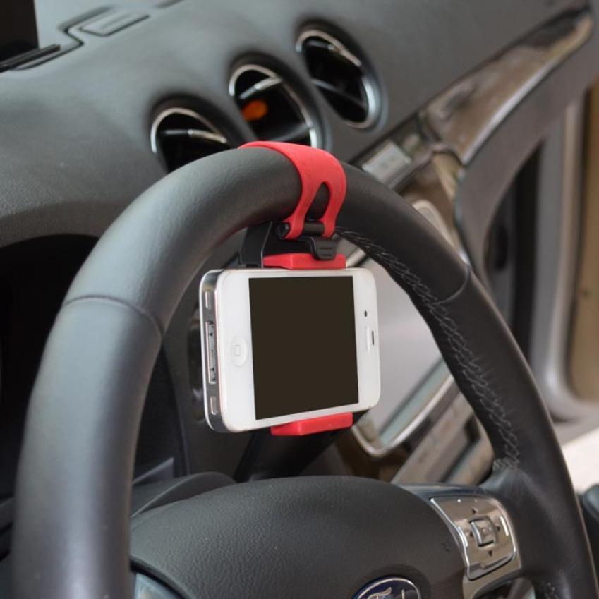 Car Steering Wheel Phone Holder Automotive - DailySale