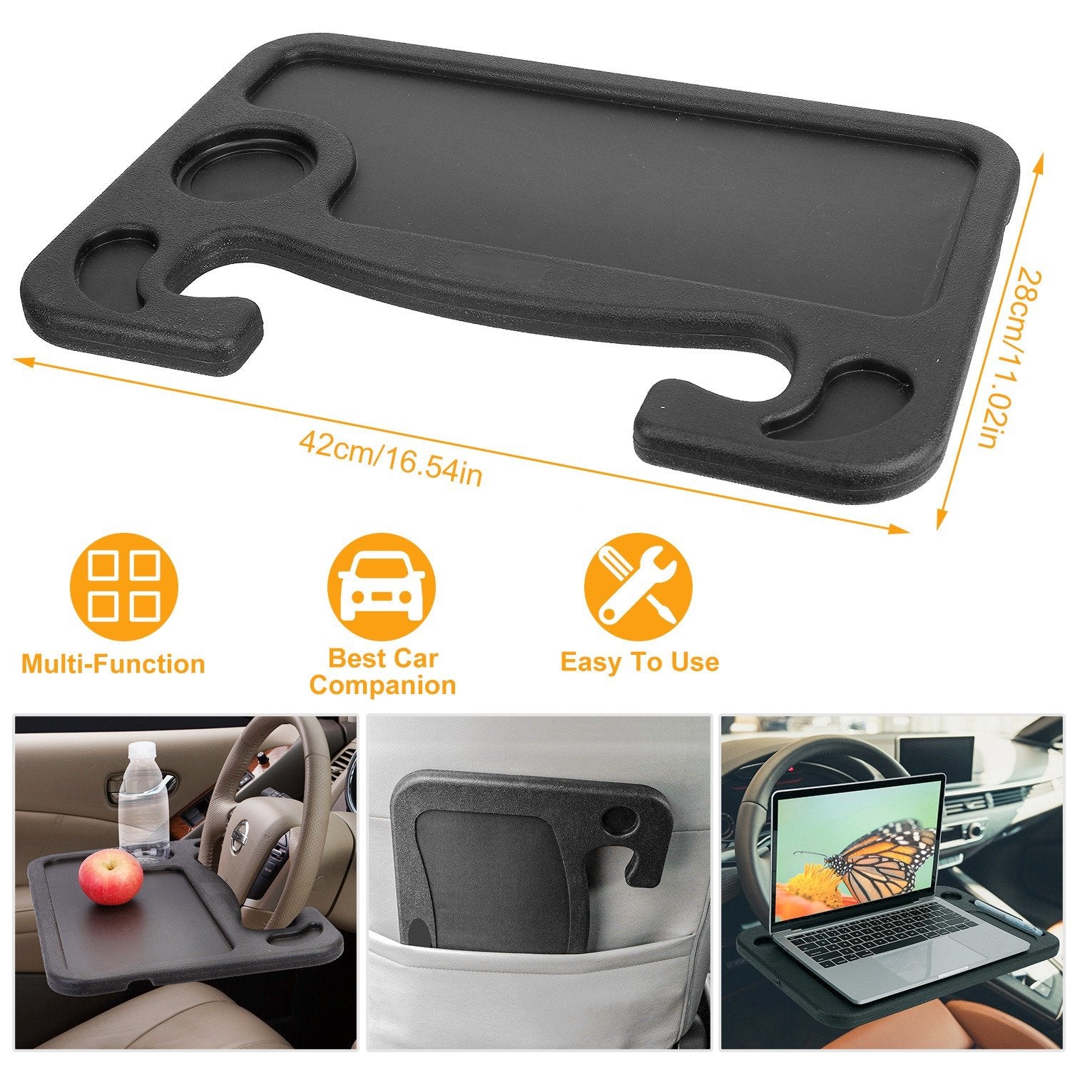 Car Steering Wheel Tray Automotive - DailySale