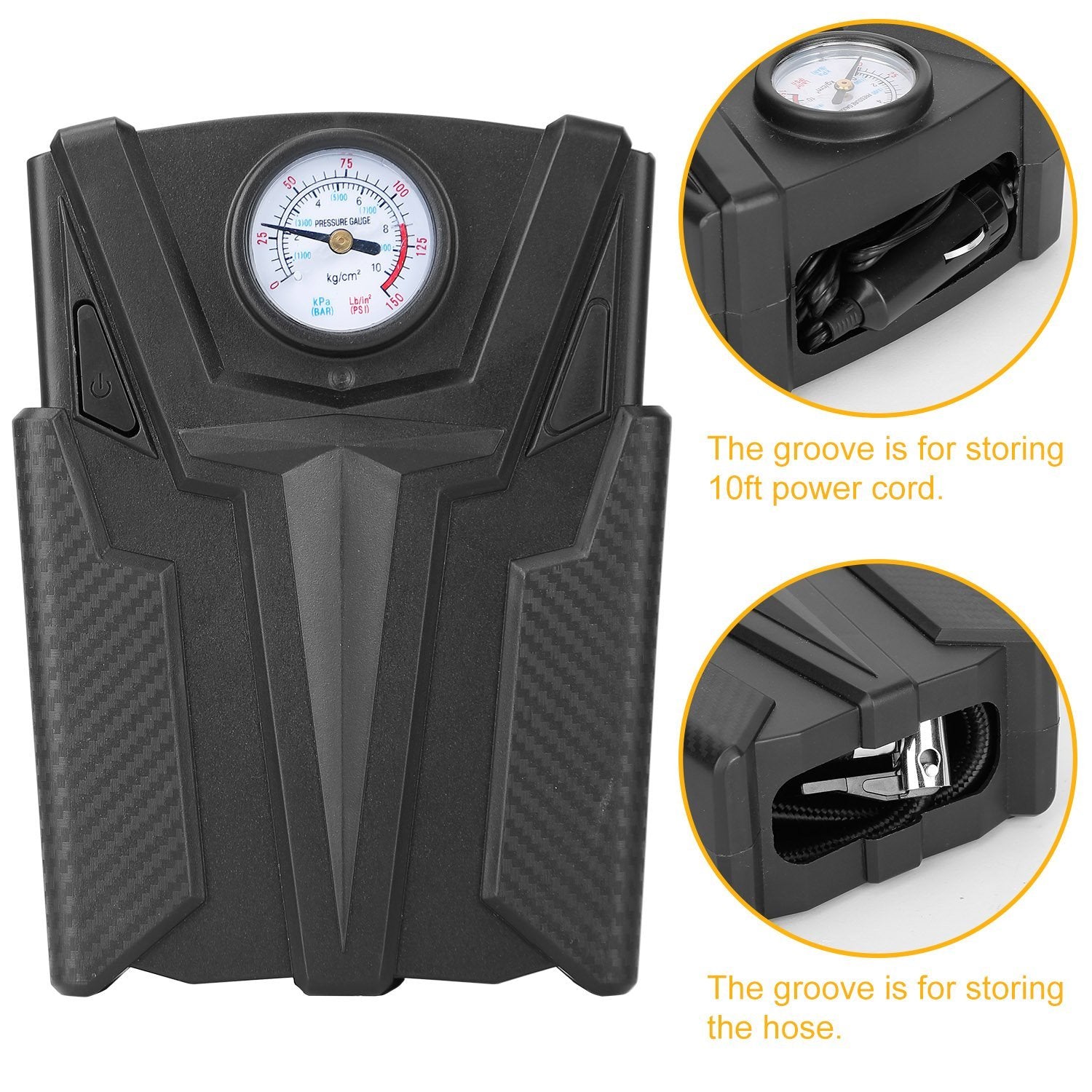 Car Tire Air Pump Portable Air Compressor Pump Automotive - DailySale