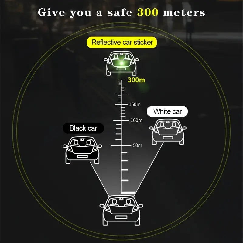 Car Truck Bumper Safety Reflective Warning Strip Stickers Automotive - DailySale