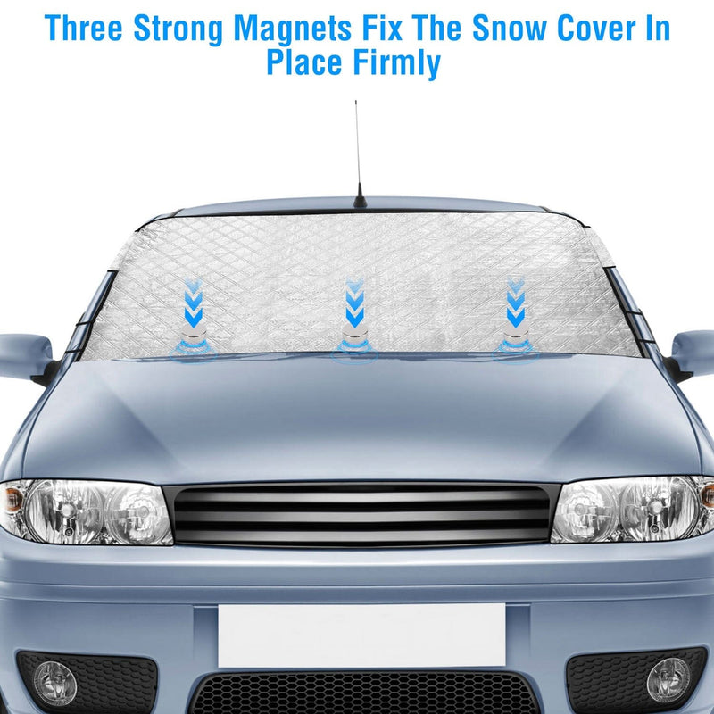 Car Windshield Snow Cover Wind-Proof Magnetic Automotive - DailySale