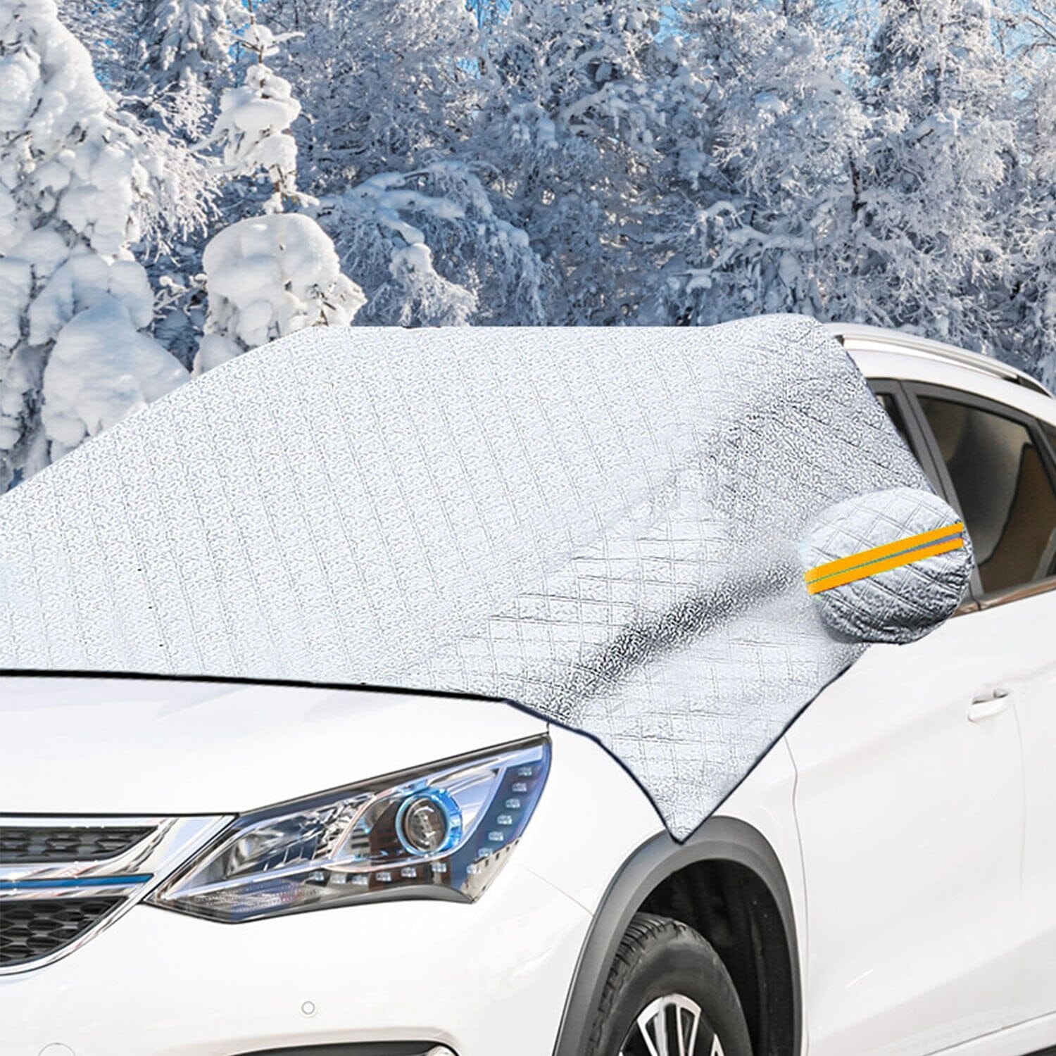 Winter weather alert? Prep your car with this magnetic windshield cover on  sale.