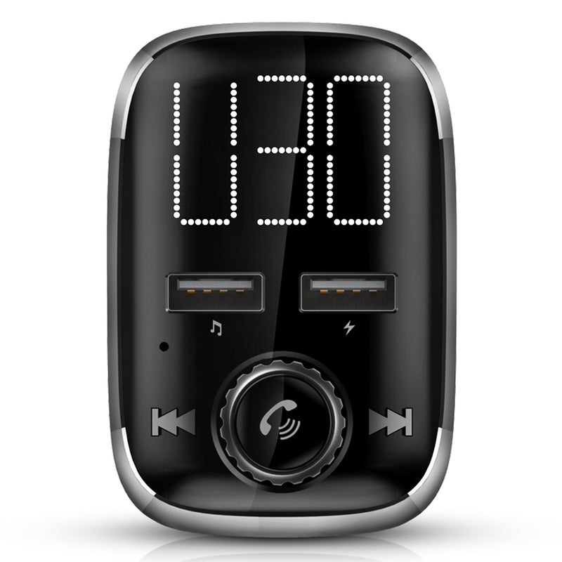 Car Wireless FM Transmitter Dual USB Charger Automotive - DailySale