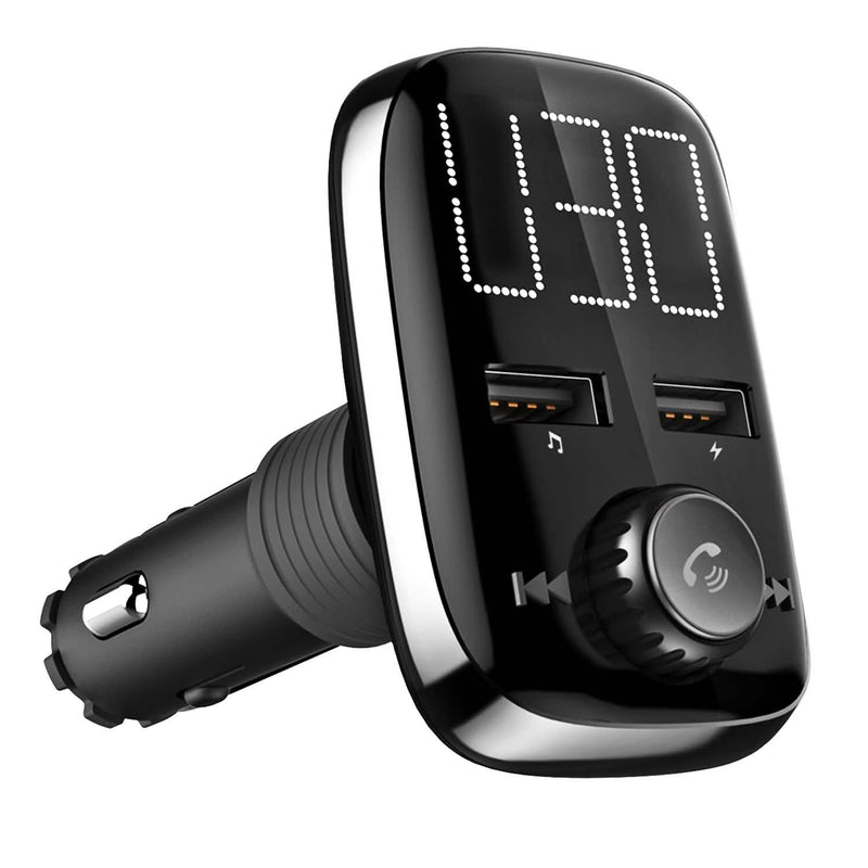 Car Wireless FM Transmitter Dual USB Charger Automotive - DailySale