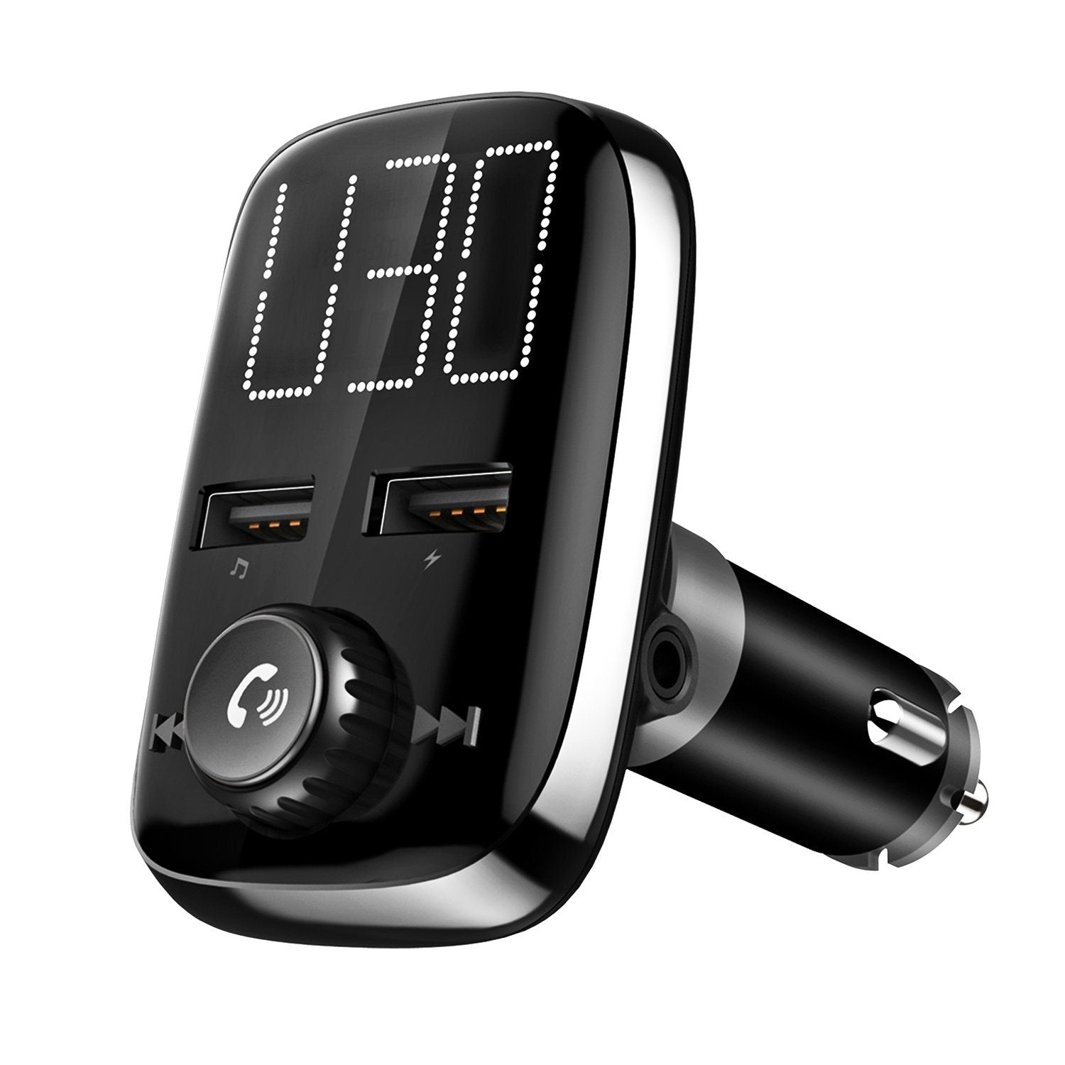 Car Wireless FM Transmitter Dual USB Charger Automotive - DailySale