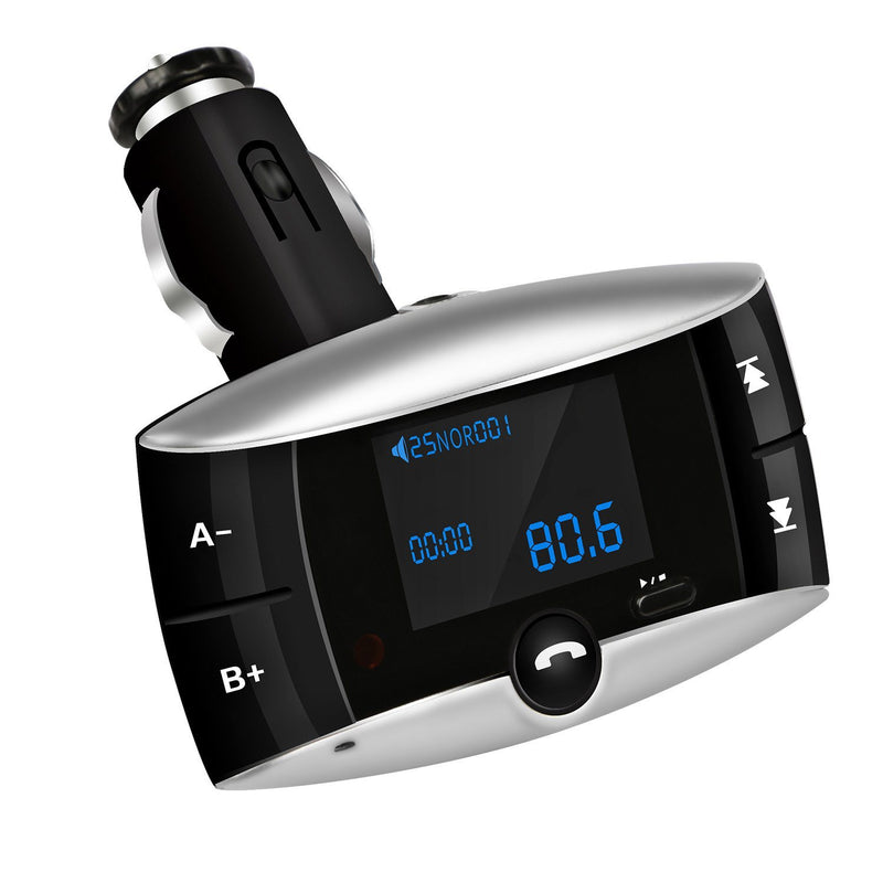 Car Wireless FM Transmitter USB Charger Hands-free Call MP3 Player Automotive - DailySale