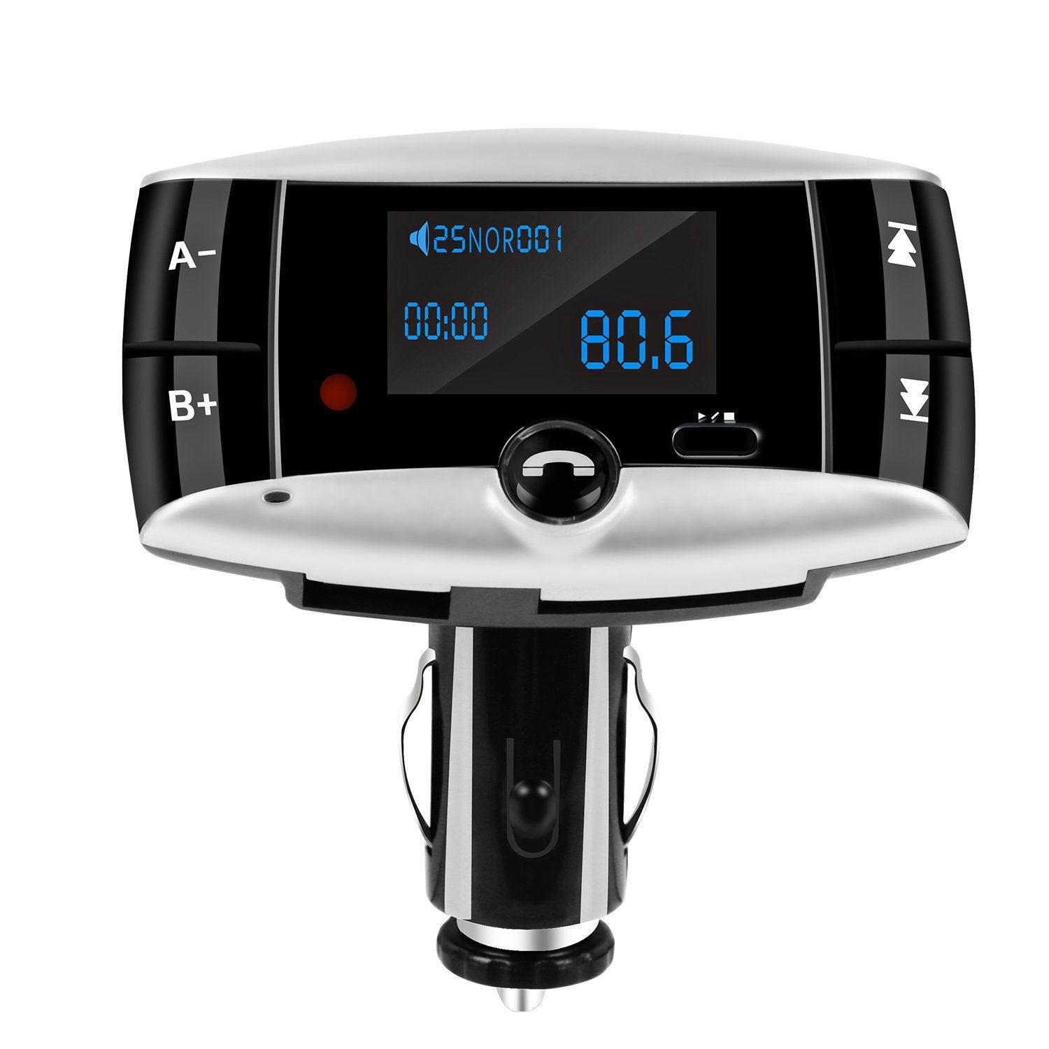 Car Wireless FM Transmitter USB Charger Hands-free Call MP3 Player Automotive - DailySale