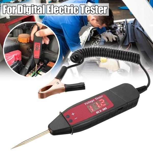 Cara Digital LCD Electric Voltage Test Pen Automotive - DailySale