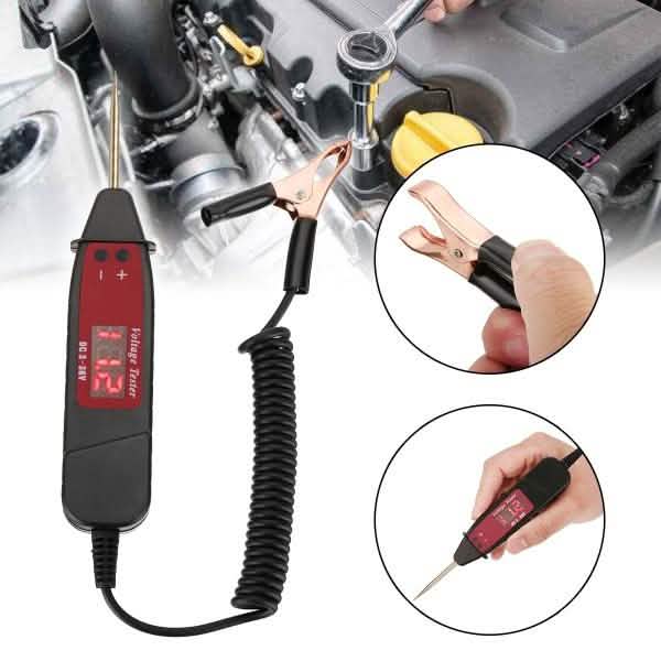 Cara Digital LCD Electric Voltage Test Pen Automotive - DailySale