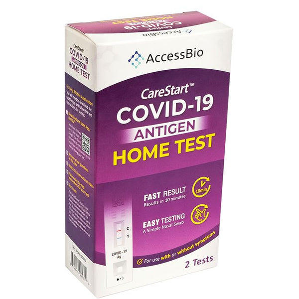CareStart™ COVID-19 Antigen Home Test Face Masks & PPE - DailySale