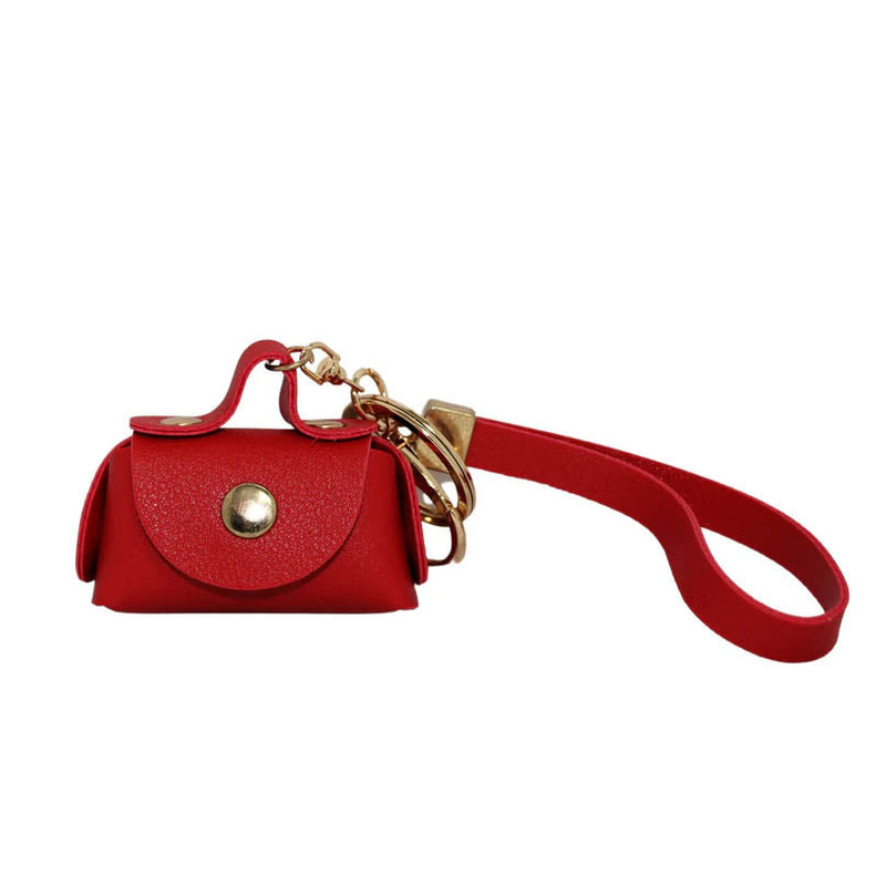 Cartoon Cute Silicone Keychain Women Bag Charm Pendant Key Ring Bags & Travel Red - DailySale
