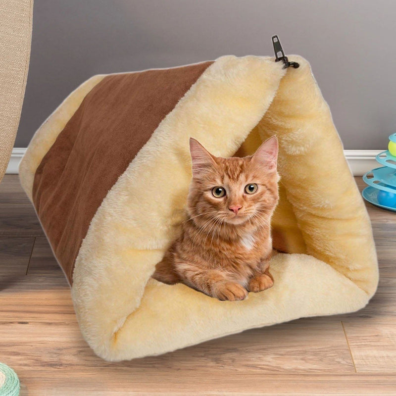 Cat Bed Cave House Bed Pet Supplies - DailySale