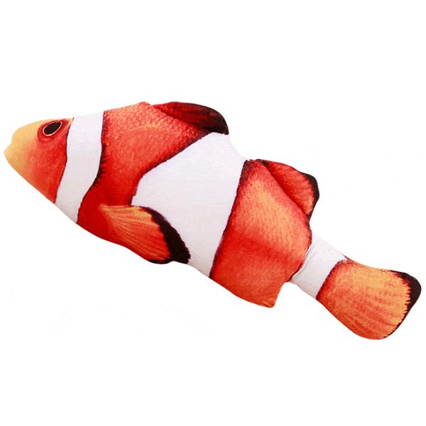 Cat Kicker Fish Toy Clownfish - DailySale