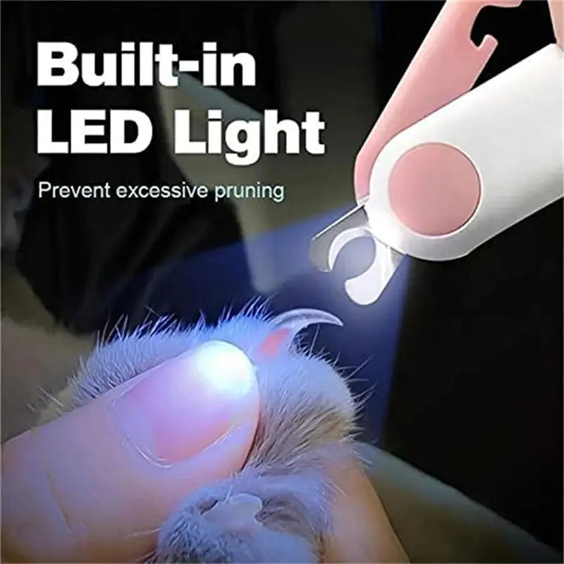 Cat Nail Clipper with LED Light Pet Supplies - DailySale