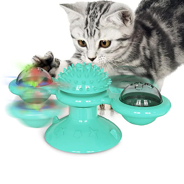 Cat Teases Interactive Pet Toy Pet Supplies Blue - DailySale