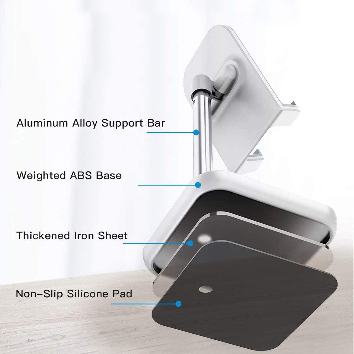 Cell Phone Stand with Anti-Slip Base Mobile Accessories - DailySale