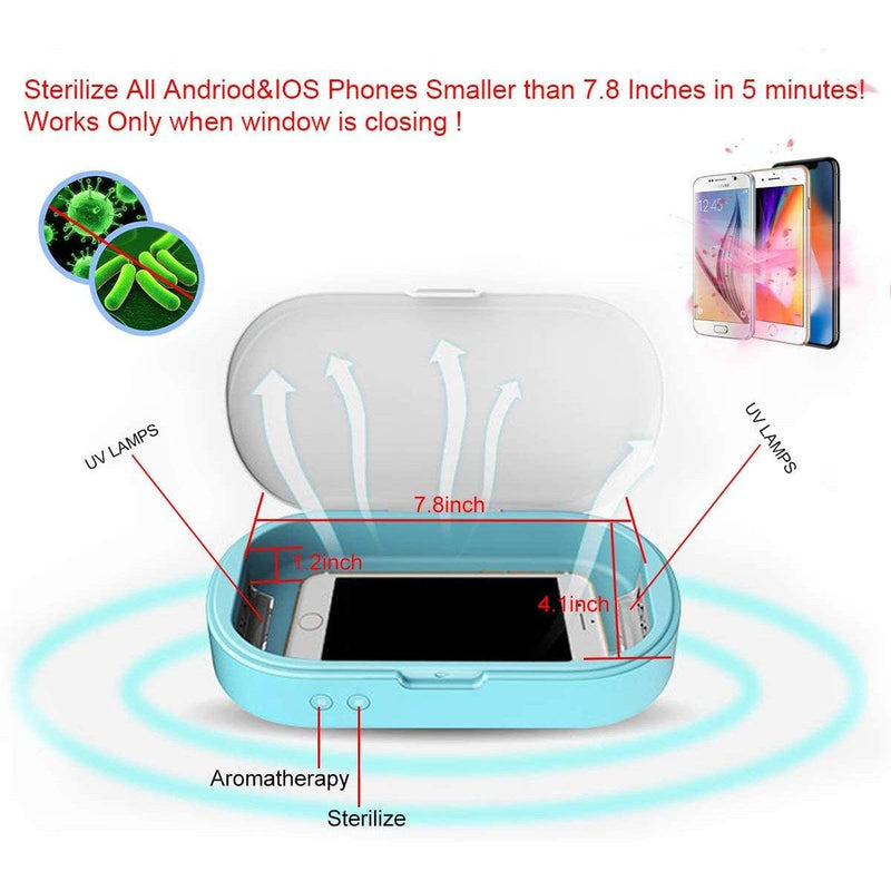 Cell Phone Sterilize Cleaner with Aromatherapy Function Wellness & Fitness - DailySale