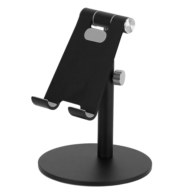 Cellphone Stand Universal No-Slip Aluminum Alloy Thick Case Friendly Mobile Accessories Black - DailySale
