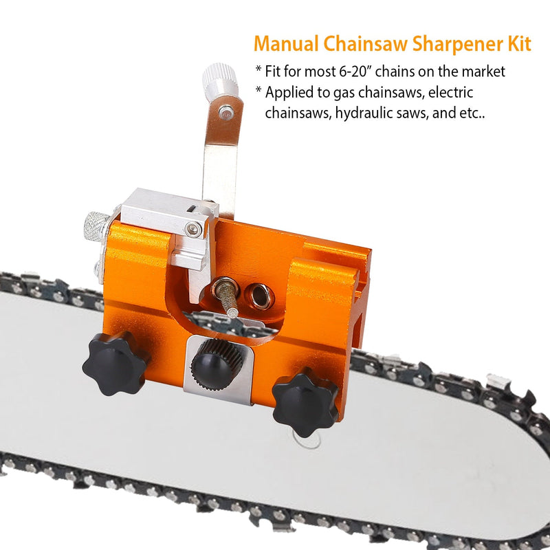 Chainsaw Chain Sharpening Jig Universal Home Improvement - DailySale