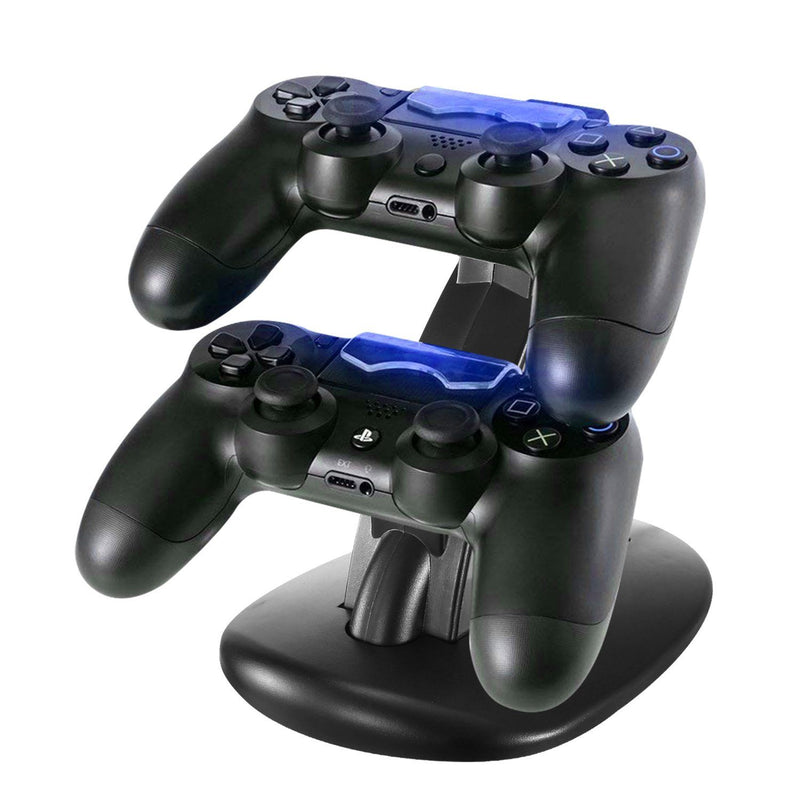 Charging Dock Station Dual Micro USB Stand for PS4 Pro Video Games & Consoles - DailySale