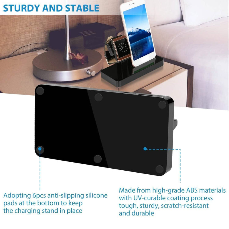 Charging Stand Dock Holder for iPhone and Apple Watch Mobile Accessories - DailySale