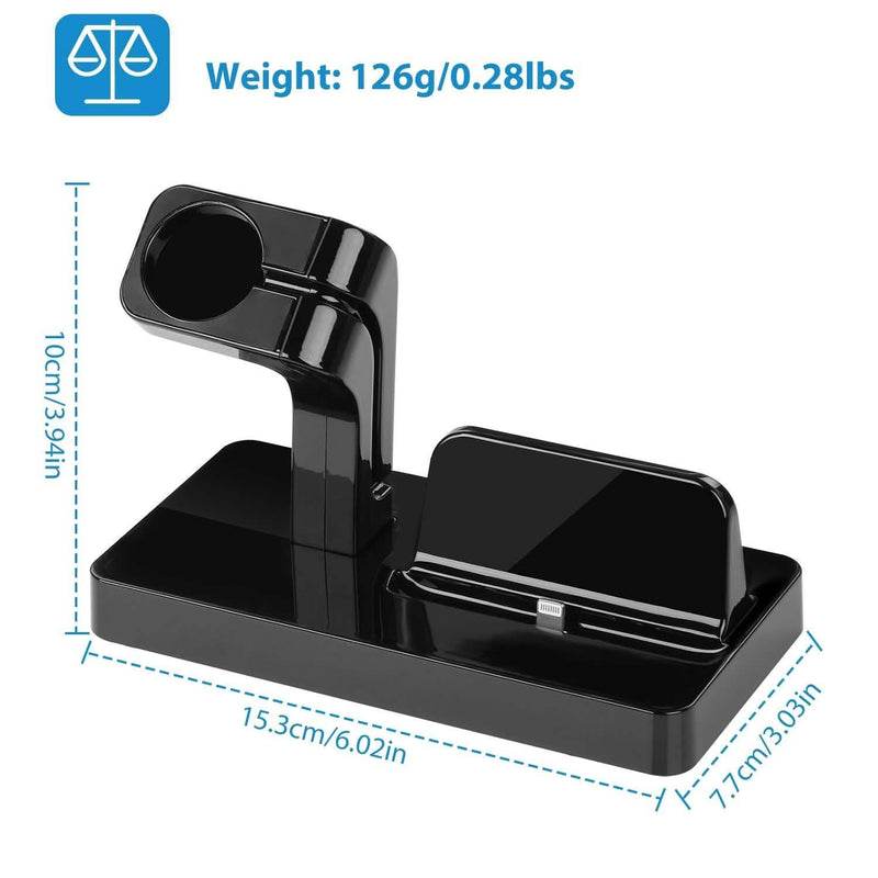 Charging Stand Dock Holder for iPhone and Apple Watch Mobile Accessories - DailySale