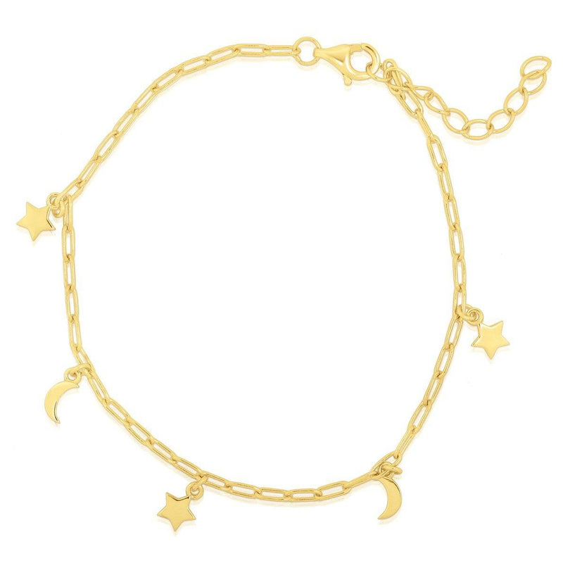 Charm Dainty Bracelet Bracelets Moon And Star - DailySale