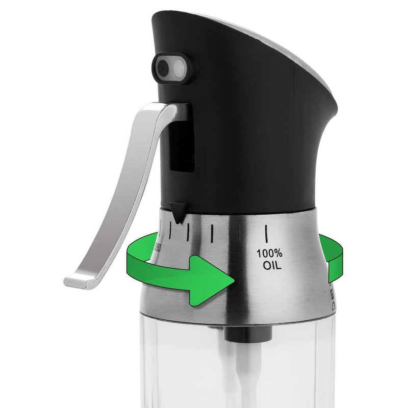 Chef's Star Premium Electric Salt and Pepper Grinder with Olive Oil and Vinegar Misting Sprayer Kitchen Essentials - DailySale