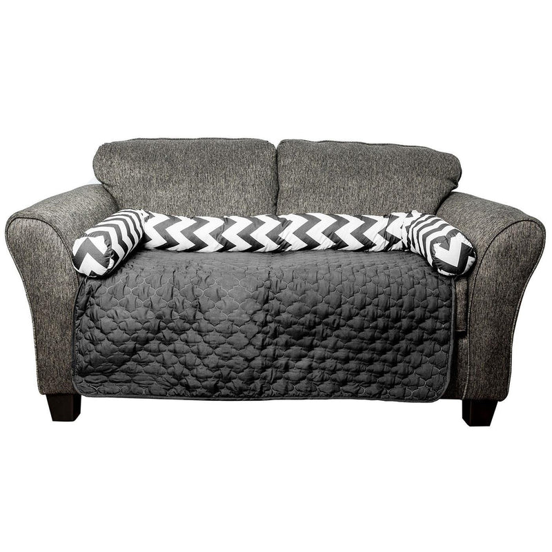 Chevron Reversible Quilted Pet Bed Chair Cover - Assorted Colors and Sizes Pet Supplies - DailySale