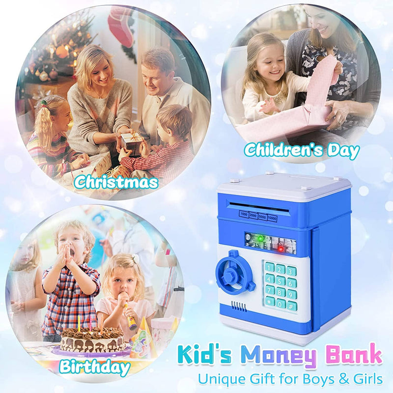 Children's Cartoon Password Box Piggy Bank