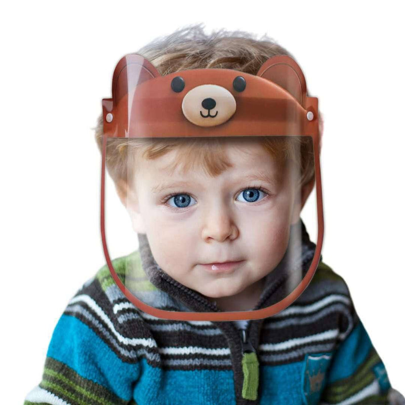 Children's Protective Face Shield Face Masks & PPE Bear - DailySale