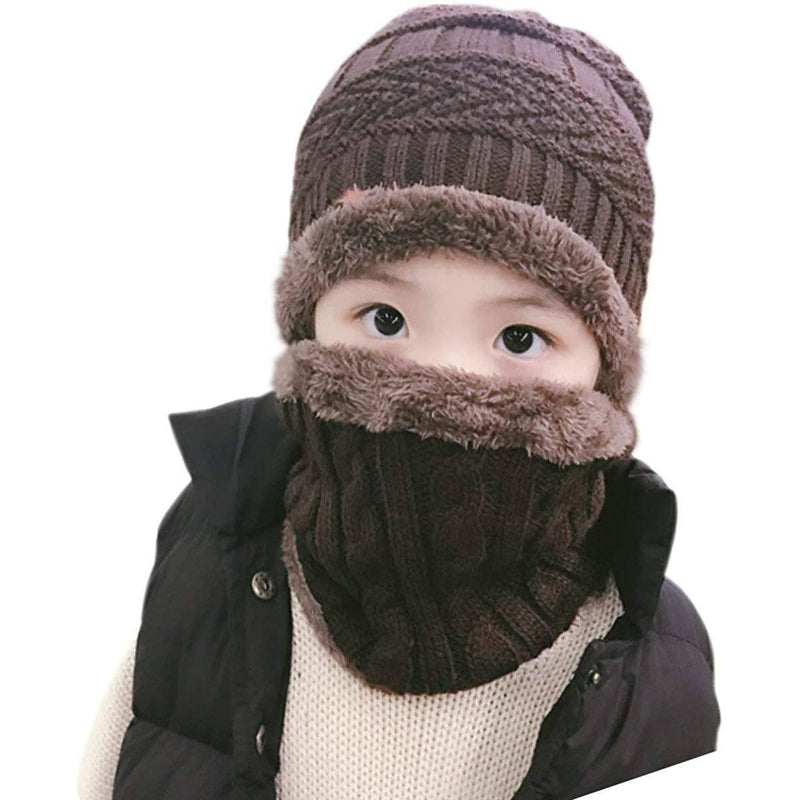 Children's Winter Hat and Scarf Set