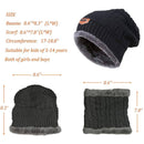 Children's Winter Hat and Scarf Set Kids' Clothing - DailySale