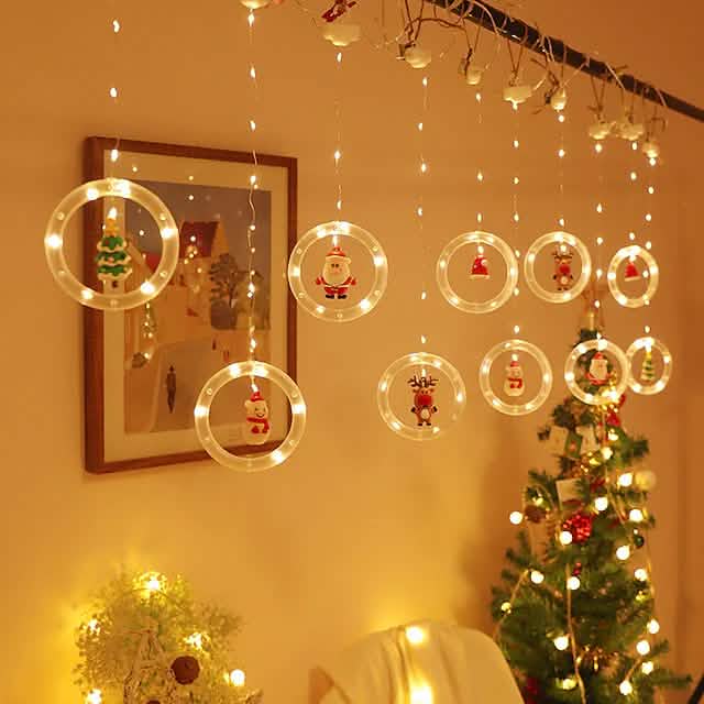 Chiristmas Lights LED Holiday Light Holiday Decor & Apparel - DailySale