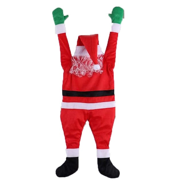 Christmas Climbing Hanging Santa Claus Decor Holiday Decor & Apparel - DailySale