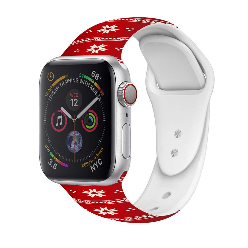 Christmas Silicone Apple Watch Bands