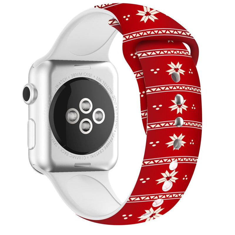 Christmas Silicone Apple Watch Bands