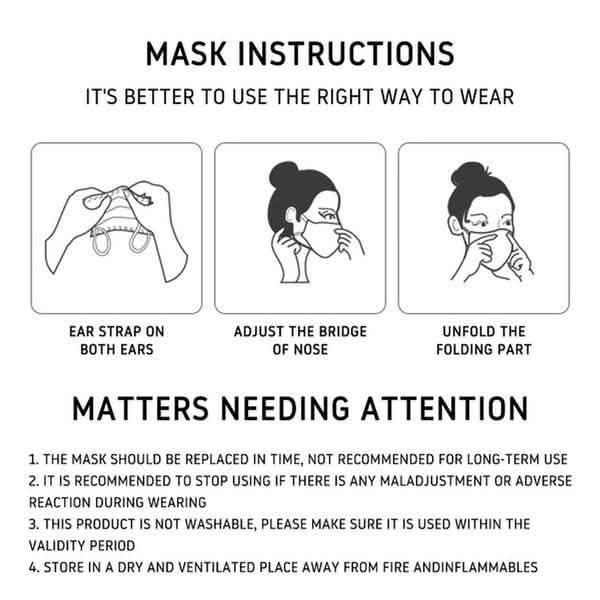 Christmas Special Mask Disposable Dustproof and Breathable Three-layer Protective Cover Holiday Decor & Apparel - DailySale
