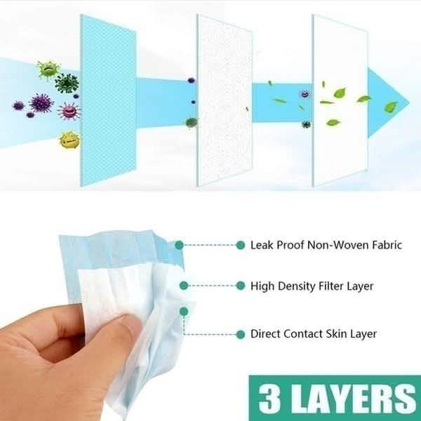 Christmas Special Mask Disposable Dustproof and Breathable Three-layer Protective Cover Holiday Decor & Apparel - DailySale