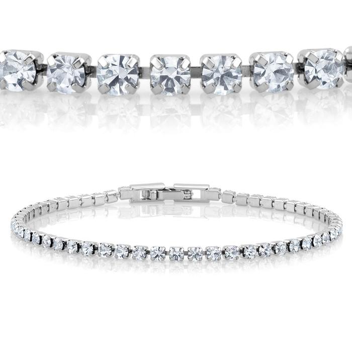 Classic CZ Eternity Bracelet Bracelets - DailySale