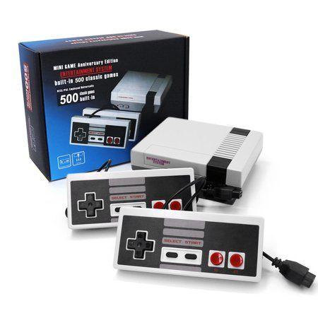 Classic Games Console with 500+ Games Built in and 2 Controllers Toys & Games - DailySale