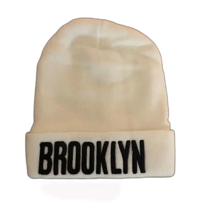 Classic NY Winter Hat Beanies with Thick Fur Men's Shoes & Accessories White Brooklyn 1-Pack - DailySale